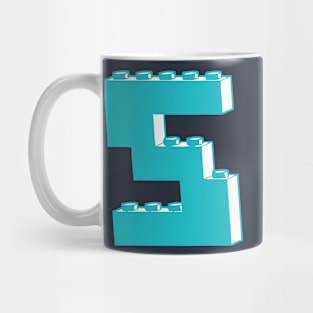 THE LETTER S by Customize My Minifig Mug